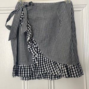 Morning Mist Mini Ruffle Skirt